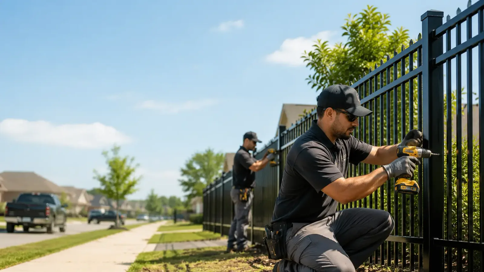 Metal Fence Installation in Reedsville, WI